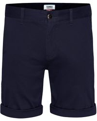 Tommy Hilfiger Navy Tommy Jeans Essential Chino Short - Blue