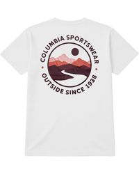 Columbia - Csc Back Logo T-Shirt - Lyst