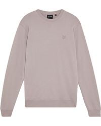 Lyle & Scott - Lyle & Scott Tonal Superfine Crew Neck Sweat - Lyst