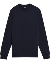 Lyle & Scott - Lyle & Scott Tonal Superfine Crew Neck Sweat - Lyst