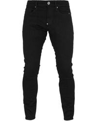 G-Star RAW Denim Revend Skinny Jeans - Ita Super Stretch in Black 