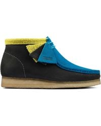 Clarks New Wallabee Boot - Blue