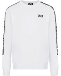 emporio armani ea7 tape 2 crew sweatshirt