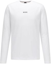 BOSS by HUGO BOSS Long-sleeve t-shirts for Men | Online Sale up to 68% off  | Lyst