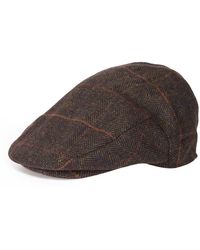 barbour flat cap