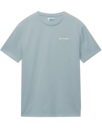 Columbia - Basic Small Chest Logo T-Shirt - Lyst
