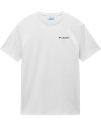 Columbia - Basic Small Chest Logo T-Shirt - Lyst