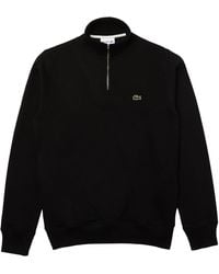 Lacoste - Sh1927 Quarter Zip Sweatshirt - Lyst