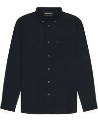 Lyle & Scott - Lyle & Scott Tonal Plain Oxford Shirt - Lyst