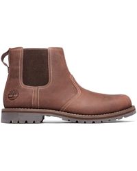 Timberland Larchmont Ii Chelsea Boot - Mid Full Grain - Brown