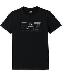 White Details about   EA7 Men's 7 Lines T-Shirt 