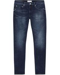 Calvin Klein Slim Jeans - Denim Dark - Blue