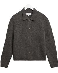 Wax London - Tristan Fluffy Wool Blend Polo - Lyst