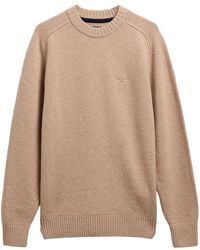 Barbour - Newtown Crew Neck Jumper - Lyst