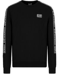 emporio armani ea7 tape 2 crew sweatshirt