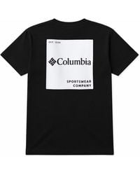 Columbia - Csc Back Logo T-Shirt - Lyst