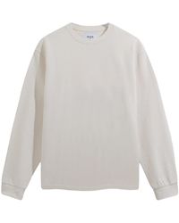 Wax London - Hayden Textured Long Sleeve T-Shirt - Lyst