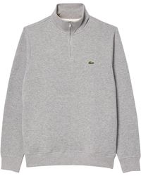 Lacoste - Sh1927 Quarter Zip Sweatshirt - Lyst