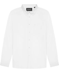 Lyle & Scott - Lyle & Scott Tonal Plain Oxford Shirt - Lyst