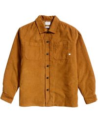 Farah - Hunter Quilted Corduroy Overshirt - Lyst