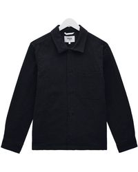 Wax London - Rockley Honeycomb Jacquard Overshirt - Lyst