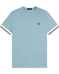 Fred Perry - Twin Tipped Cuff T-Shirt - Lyst