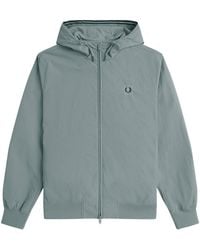 Fred Perry - Hooded Brentham Jacket - Lyst