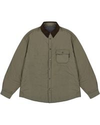 KAPPY DESIGN - Padding Shirt Jacket - Lyst