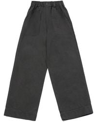 KAPPY DESIGN - One Tuck Wide Fatigue Pants - Lyst