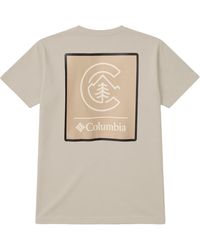Columbia - Csc Back Logo T-Shirt - Lyst