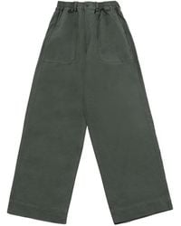 KAPPY DESIGN - One Tuck Wide Fatigue Pants - Lyst