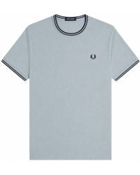 Fred Perry - Twin Tipped T-Shirt - Lyst