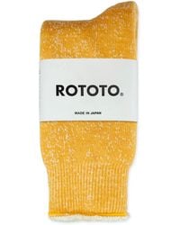 RoToTo - Double Face Merino Wool Crew Socks - Lyst