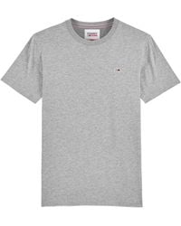 Tommy Hilfiger - Jeans New Flag T-shirt Lt Heather Large - Lyst