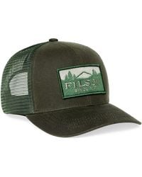 Filson - Waxed Logger Mesh Cap - Lyst