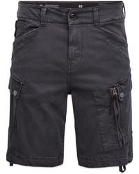 G-Star RAW Roxic Cargo Shorts - Asfalt Garment Dyed - Gray