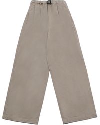 KAPPY DESIGN - Two Tuck Wide Pants - Lyst