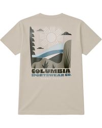Columbia - Csc Back Logo T-Shirt - Lyst