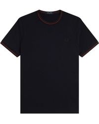 Fred Perry - Twin Tipped T-Shirt - Lyst