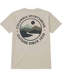 Columbia - Csc Back Logo T-Shirt - Lyst