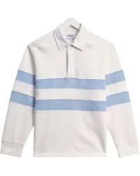 Wax London - Rowhill Stripe Rugby Shirt - Lyst