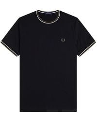 Fred Perry - Twin Tipped T-Shirt - Lyst
