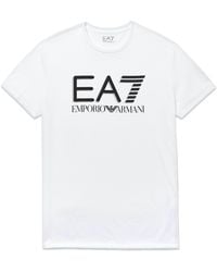 EA7 Short sleeve t-shirts for Men | Online Sale up to 79% off | Lyst