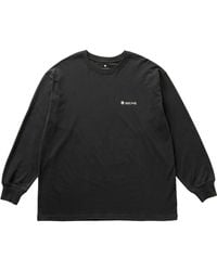 Snow Peak - Soft Cotton Relaxed Long Sleeve T-Shirt - Lyst