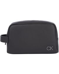 Calvin Klein Essential Wash Bag Black