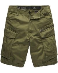 G-Star RAW Rovic Zip Relaxed Cargo Shorts - Sage - Green
