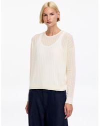 ARKET - Pure Cashmere Cable-Knit Jumper - Lyst