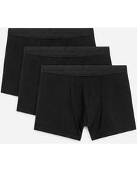 ARKET - Long Jersey Trunks Set Of 3 - Lyst