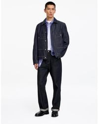 ARKET - Denim Overshirt - Lyst