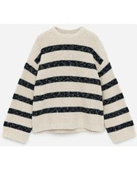 ARKET - Knitted Cotton Jumper - Lyst